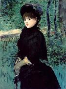 Edouard Manet La Promenade Madame Gamby Germany oil painting artist
